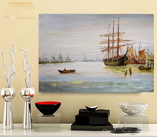 Tranh thuyền buồm