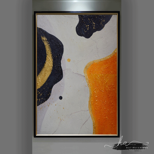 Tranh trừu tượng, tranh lụa kim sa, pxdecor, tranh canvas, tranh tráng gương, mai huyền anh, tranh tại xưởng, tranh phòng khách, tranh phòng ngủ, tranh phòng bếp