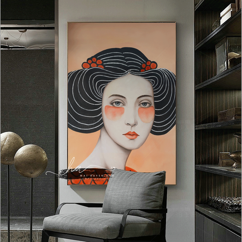 Tranh Cô Gái - PX2133