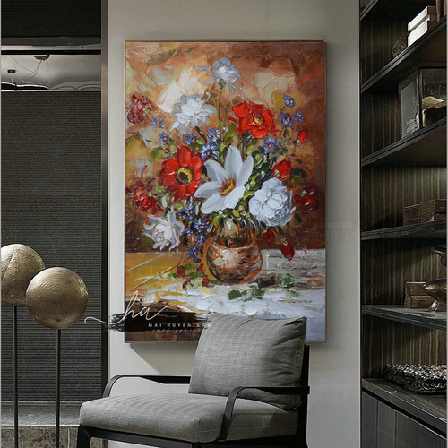 Tranh Tĩnh Vật Hoa - PX2142